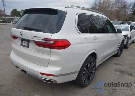 2021 BMW X7 xDrive40I из США, поврежденный, VIN 5UXCW2C07M9H53899